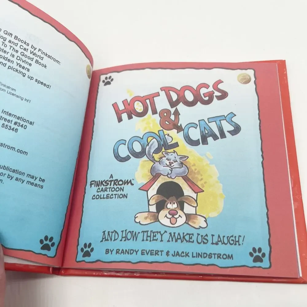 Hot Dogs & Cool Cats and How They Make Us Laugh! Hardcover Mini Book
